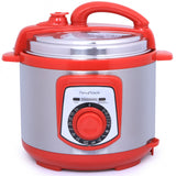 Balzano Whole Mouth Slow Juicer JE20 Red & 5L pressure cooker